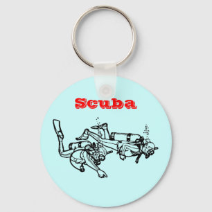 Scuba! Key Ring