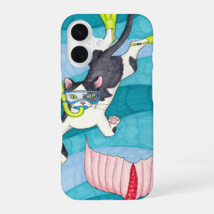 Scuba Kitty Phone Case