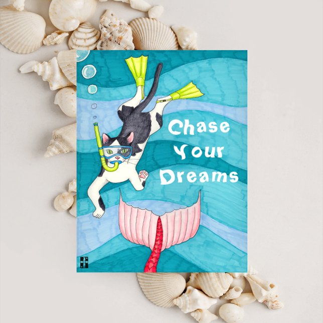 Scuba Kitty Postcard (Creator Uploaded)