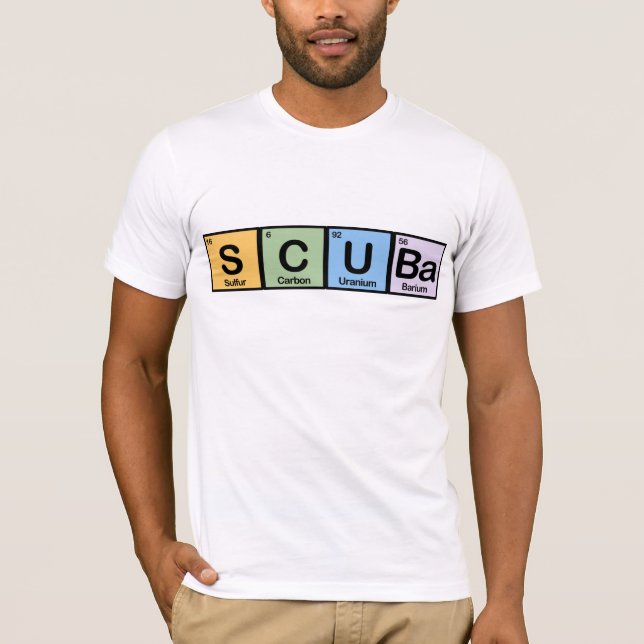 Scuba made of Elements T-Shirt (Front)
