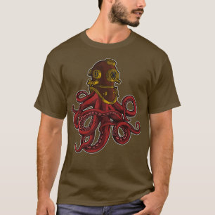Scuba Octopus DeepSea Diving T-Shirt