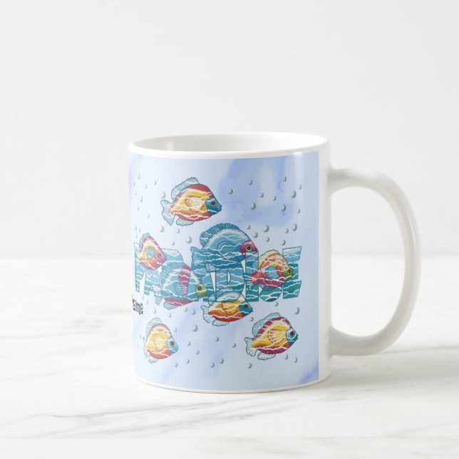 Scuba Paradise  mug (Right)