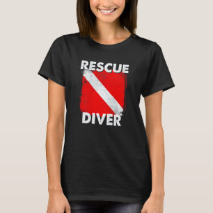 SCUBA Rescue Diver for Instructors, Students, Div T-Shirt