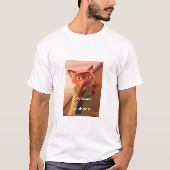 Scuba Scuba T-Shirt | Funny Viral Trend Tee  (Front)
