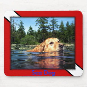 Scuba Sea Dog -  Mousepad