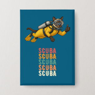 Scuba Siamese Cat Diver