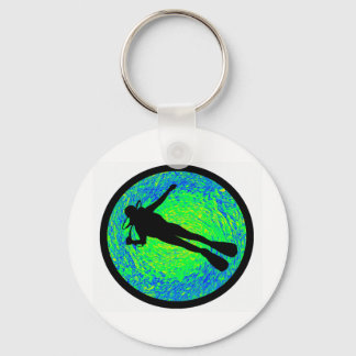 SCUBA SO REAL KEY RING