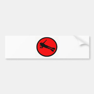 SCUBA THE AMAZED BUMPER STICKER
