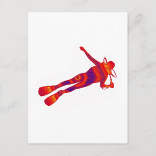 SCUBA THE FRONTIER POSTCARD