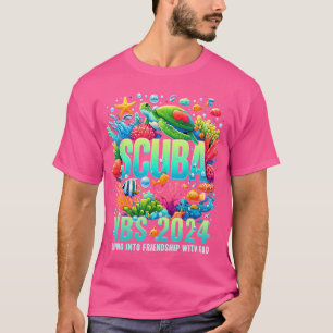 Scuba Vbs 2024 Vacation Bible School Diving Into F T-Shirt