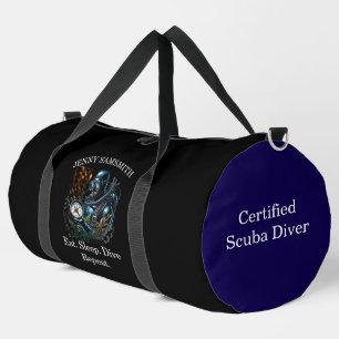 Scuba Vibes: Dive Into Adventure! Duffle Bag