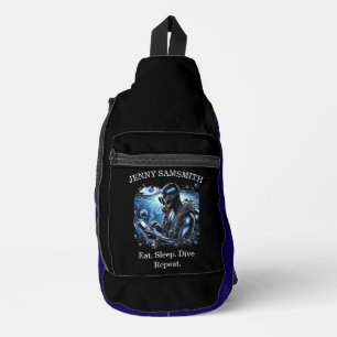 Scuba Vibes: Dive Into Adventure! Sling Bag