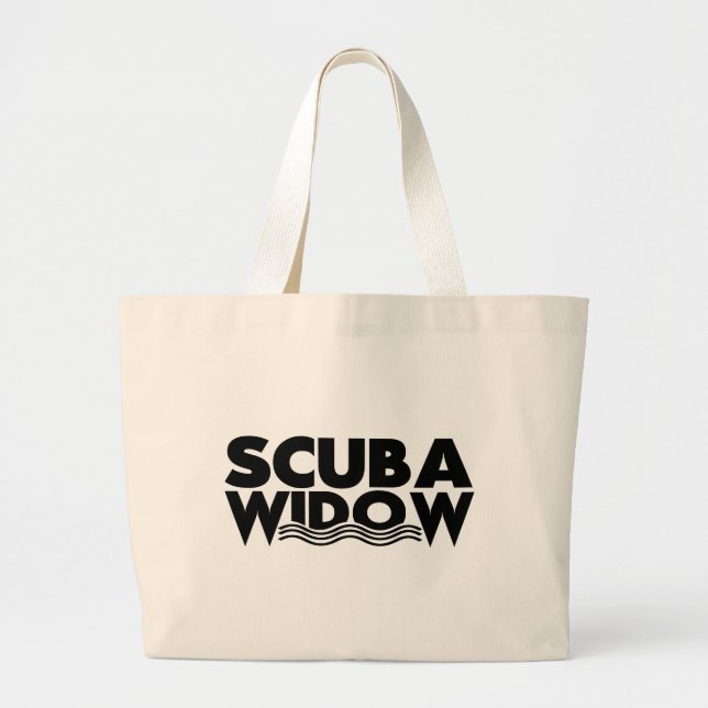 Scuba Widow Beach Bag (Front)