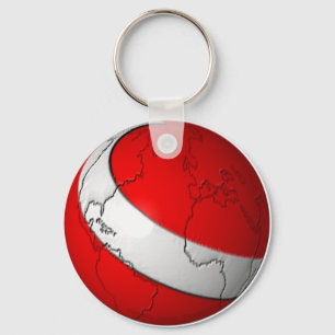 Scuba World Key Ring