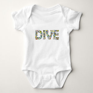 Scubadorable DIVE Baby Bodysuit