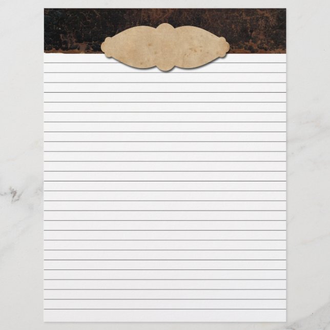 Scuffed Leather Look Double-Sided Insert (Front)