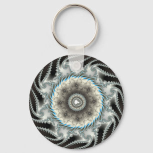 Scuibbish - Fractal Key Ring