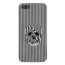 Scull and Stripes, Op Art