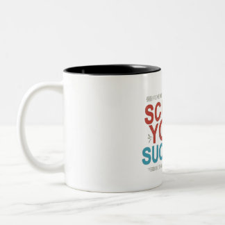 Sculpt Your Success Two-Tone Coffee Mug