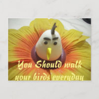  Sculpted Bird in Sunflower Art Print