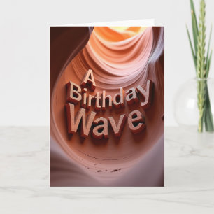 Sculpted Birthday Card