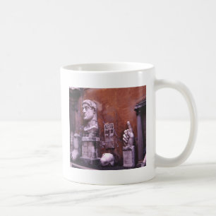 Sculpted Body Parts Colossus of Constantine Rome Coffee Mug