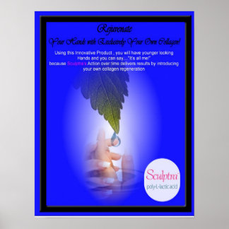 Sculptra Hands Poster