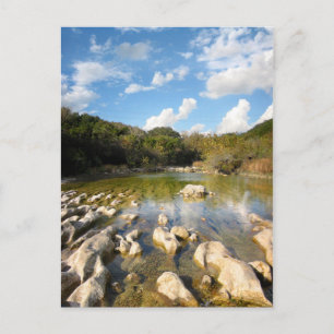 Sculpture Falls Barton Creek in Austin Texas 2 Postcard