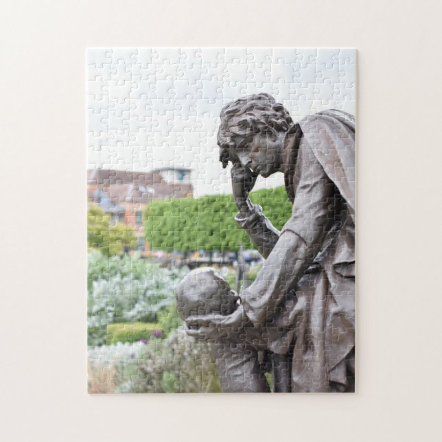 Sculpture Garden Stratford-Upon-Avon England UK Jigsaw Puzzle (Vertical)