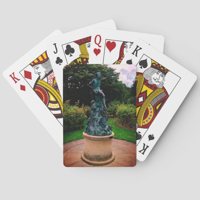 Sculpture in the park playing cards (Back)