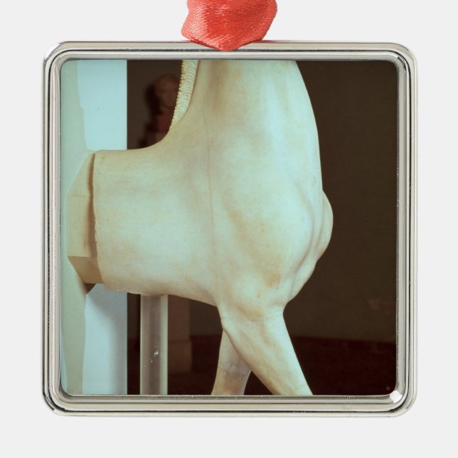 Sculpture of a horse, c.500 BC Metal Tree Decoration (Front)