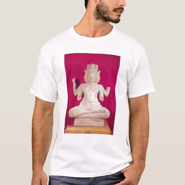 Sculpture of Brahma with four faces 2 T-Shirt (Front)