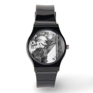 Sculpture of castle  Pencil Art Watch