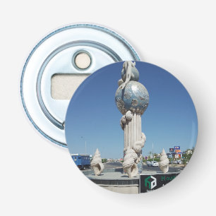 Sculpture to the marine inhabitants  bottle opener