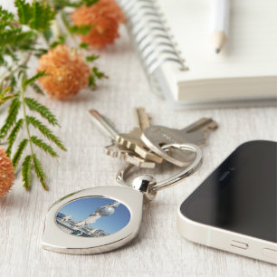 Sculpture to the marine inhabitants key ring