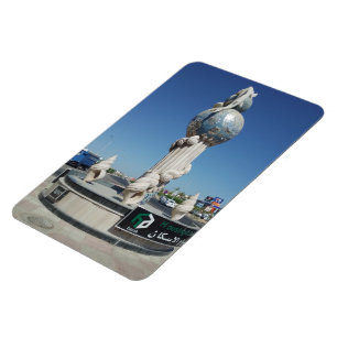 Sculpture to the marine inhabitants  magnet