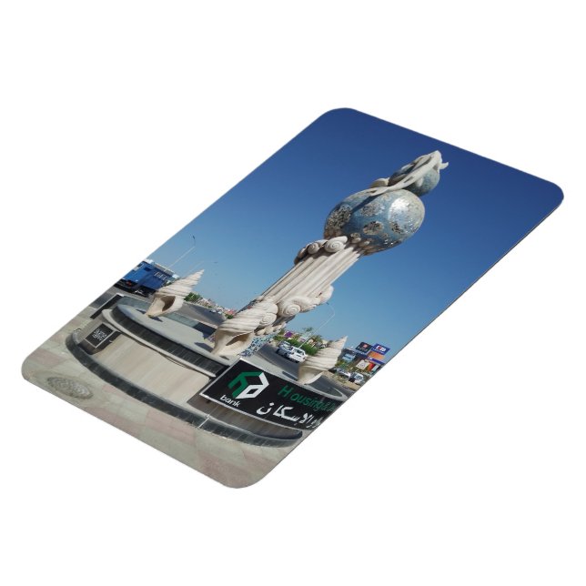 Sculpture to the marine inhabitants  magnet (Left Side)