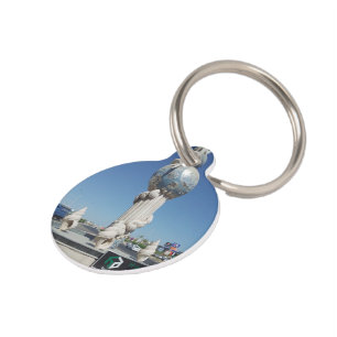 Sculpture to the marine inhabitants pet tag
