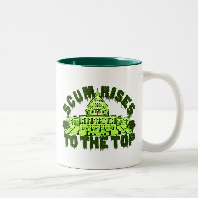 Scum Rises To The Top Mug (Right)