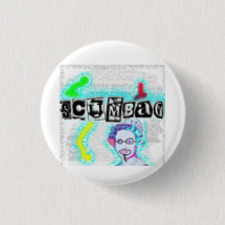 Scumbag Party Logo 3 Cm Round Badge