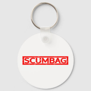 Scumbag Stamp Key Ring