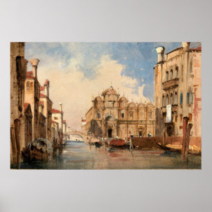 Scuola di San Marco, Jules-Romain Joyant Fine Art Poster