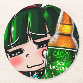 scx_beerland round paper coaster