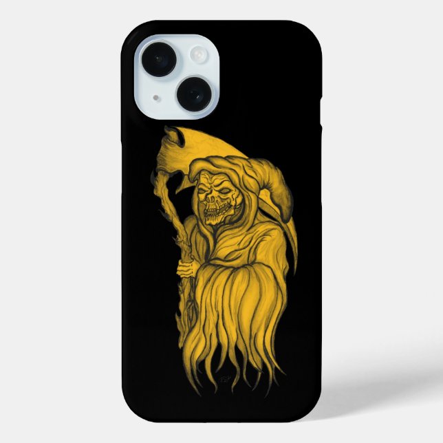 Scythe man - The Death Case-Mate iPhone Case (Back)