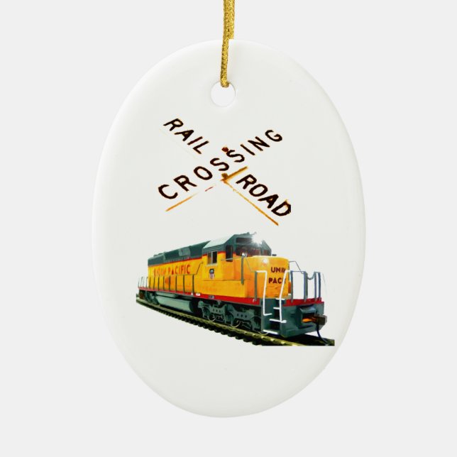 SD-40 Crossing Ceramic Tree Decoration (Front)