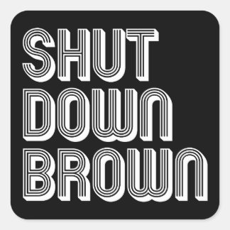 SDB Square Square Sticker