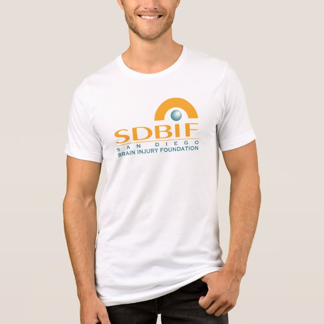 SDBIF Logo T-Shirt Tri-Blend Shirt (Front)