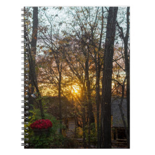 Sdc Woods Sunset Spiral Notebook
