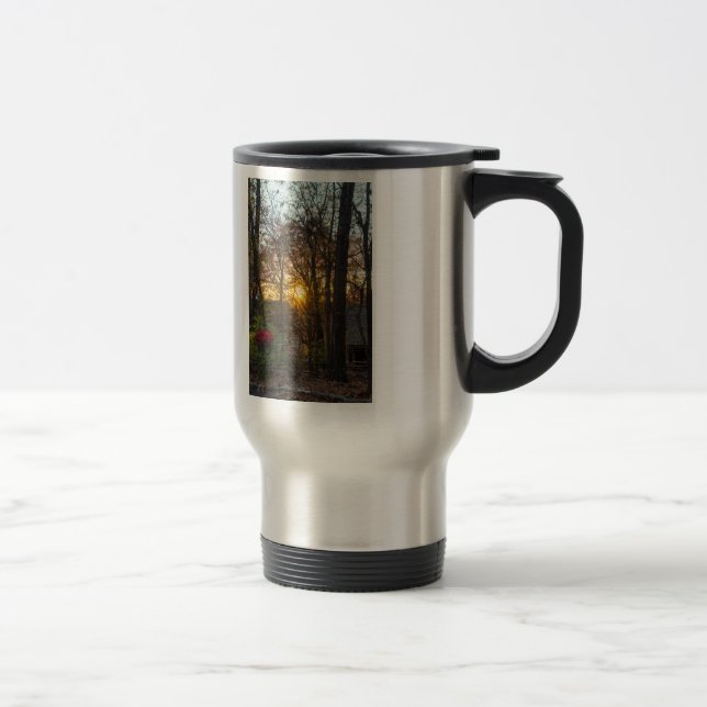 Sdc Woods Sunset Travel Mug (Right)