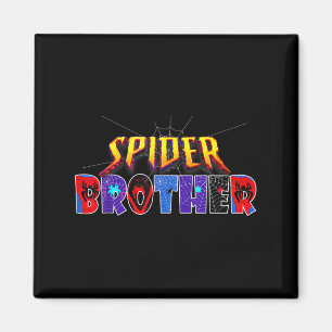 Sder Brother Shirt Birthday Family Funny Halloween Magnet